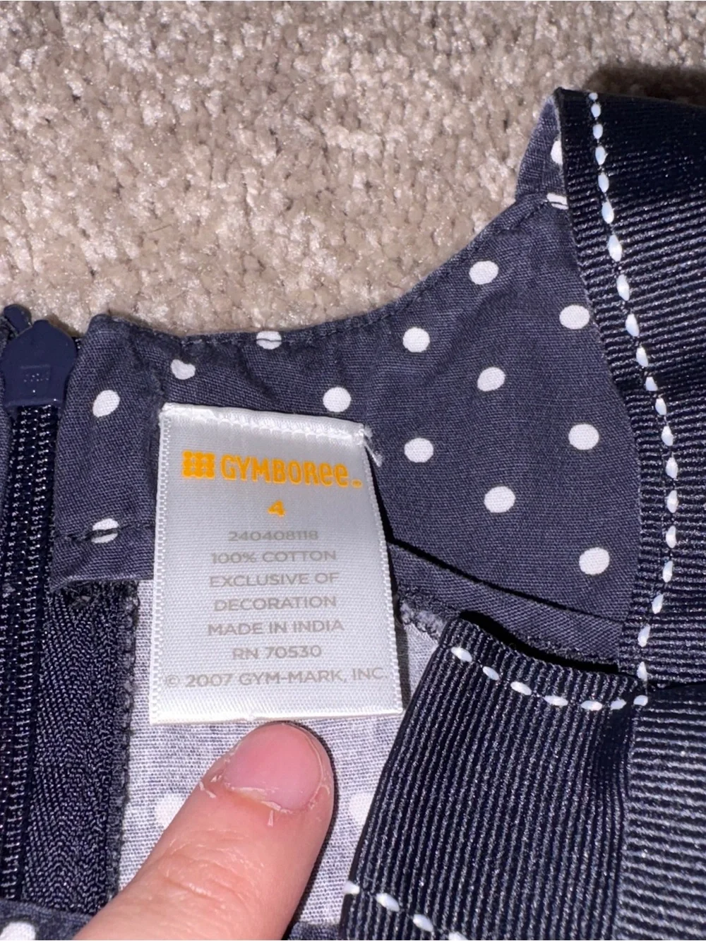 Gymboree girl’s navy